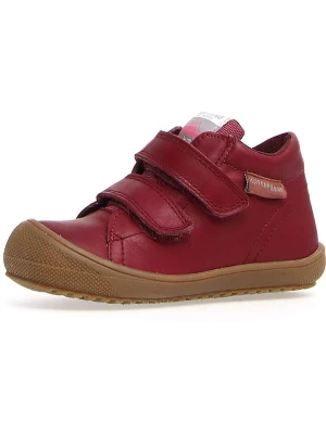 Naturino Skórzane sneakersy "Raintastik" w kolorze czerwonym rozmiar: 24