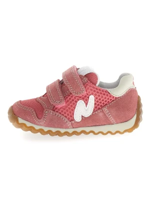 Naturino Skórzane sneakersy "Sanny" w kolorze jasnoróżowym rozmiar: 22