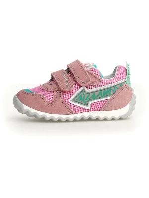 Naturino Skórzane sneakersy w kolorze różowym rozmiar: 26