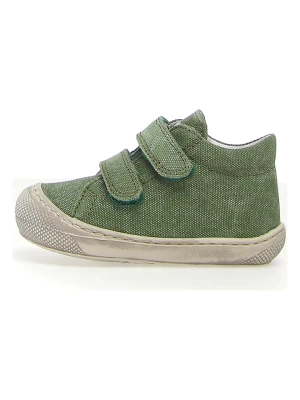 Naturino Skórzane sneakersy w kolorze zielonym rozmiar: 24