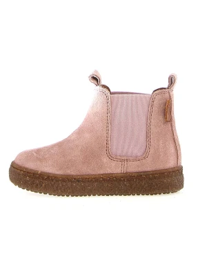 Naturino Skórzane sztyblety "Figus" w kolorze jasnoróżowym rozmiar: 25