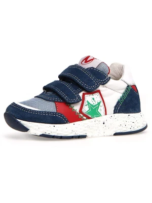 Naturino Sneakersy "Jesko" w kolorze biało-granatowym rozmiar: 31