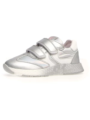 Naturino Sneakersy "Sidel" w kolorze srebrnym rozmiar: 24