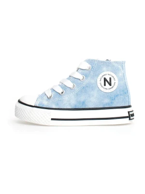 Naturino Sneakersy "Ylfas" w kolorze błękitnym rozmiar: 27