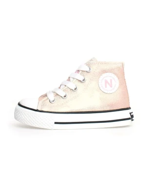Naturino Sneakersy "Ylfas" w kolorze jasnoróżowym rozmiar: 22
