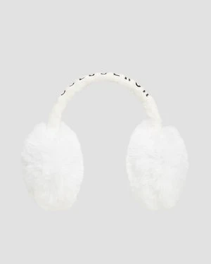 Nauszniki Damskie Goldbergh Fluffy Białe