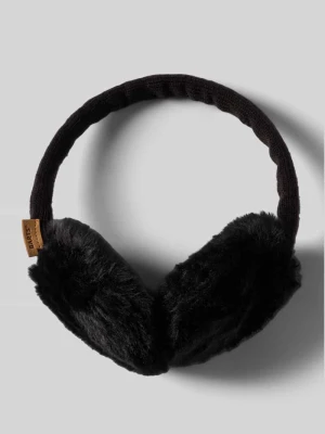 Nauszniki z obszyciem ze sztucznego futra model 'Plush Earmuffs' Barts Czarny