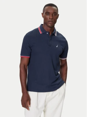 Nautica Polo Atabay N1S03424 Granatowy Regular Fit
