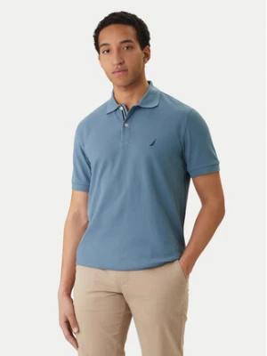 Nautica Polo Cabin NCCR0110 Niebieski Classic Fit