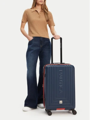 Nautica Walizka średnia CWBEO-NTC-KS-003-07-M Granatowy