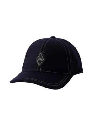 Navy Blue Diamond Cap - Bawełna A-Cold-Wall