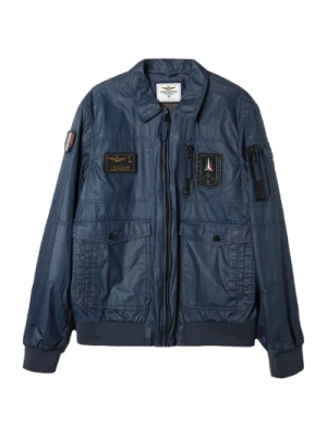 Navy Pilot Jacket z Tricolor Arrows Aeronautica Militare