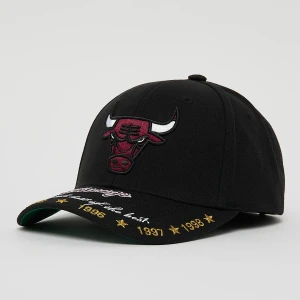 NBA Against The Best Pro SB Chicago Bulls, markiMitchell & Ness, Czapki, w kolorze czarny, rozmiar: