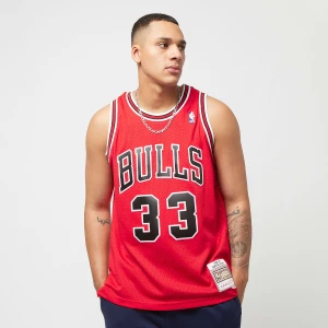 NBA Chicago Bulls - Scottie Pippen Swingman Jersey, markiMitchell & Ness, Jerseys, w kolorze czerwony, rozmiar: