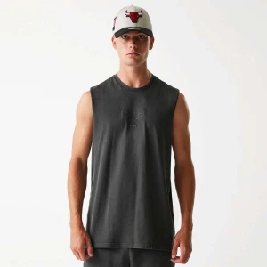 NBA Chicago Bulls Washed Tanktop, markiNew Era, Tanktopy, w kolorze szary, rozmiar: