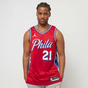 Nike NBA Dri-FIT Swingman Jersey Philadelphia 76ers - Joel Embiid mężczyźni Jerseys czerwony rozmiar Odzież