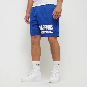 Mitchell & Ness NBA Gameday Mesh 7"Shorts Vintage Logo Golden Warriors mężczyźni Szorty sportowe niebieski rozmiar Odzież