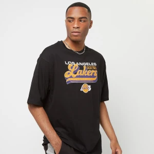 NBA Graphic Oversized Tee Los Angeles Lakers, markiNew Era, T-Shirty i Polo, w kolorze czarny, rozmiar: