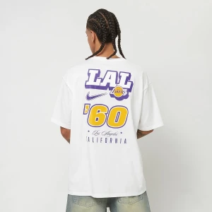 Nike NBA LAL MYMT Shortsleeve Tee mężczyźni T-Shirty i Polo biały rozmiar Odzież