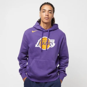 Nike NBA Los Angeles Lakers Club Hoody mężczyźni Bluzy fioletowy rozmiar Odzież