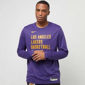 NBA Los Angeles Lakers Dri-Fit Essential Print Longsleeve Tee, markiNike, Długie rękawy, w kolorze fioletowy, rozmiar: