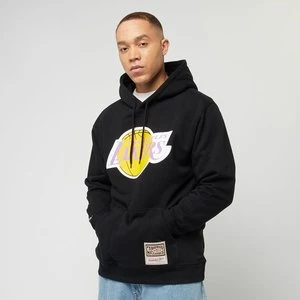 NBA LOS ANGELES LAKERS NBA  LOGO HOODY  black, markiMitchell & Ness, Bluzy, w kolorze czarny, rozmiar: