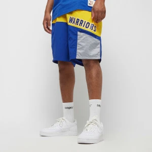 NBA Nylon Utility Short Golden State Warriors, markiMitchell & Ness, Szorty sportowe, w kolorze niebieski, rozmiar: