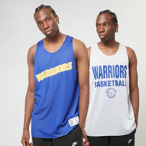 NBA REVERSIBLE MESH TANK VINTAGE LOGO GOLDEN WARRIORS royal, marki Mitchell & NessApparel, w kolorze Niebieski, rozmiar