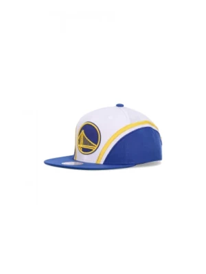 NBA Snapback Czapka Biała Oryginalne Kolory Drużyny Mitchell & Ness