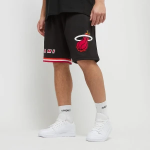 NBA Swingman Shorts Miami Heat, markiMitchell & Ness, Szorty sportowe, w kolorze czarny, rozmiar: