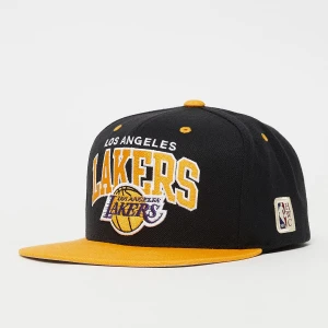 Mitchell & Ness NBA Team Arch Los Angeles Lakers uniseks Czapki czarny rozmiar Akcesoria