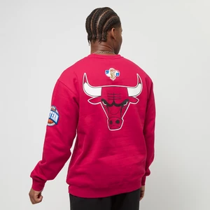 NBA There And Back Fleece Crew Chicago Bulls, marki Mitchell & NessApparel, w kolorze Czerwony, rozmiar