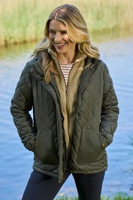 Nebraskan — damska kurtka polarowa 3 w 1 - Green Mountain Warehouse