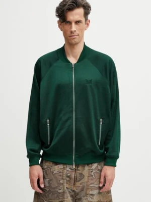 Needles bluza rozpinana z bawełną męska