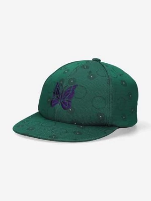 Needles czapka z daszkiem Baseball Cap Poly Jq kolor zielony wzorzysta LQ035.GREEN-Green