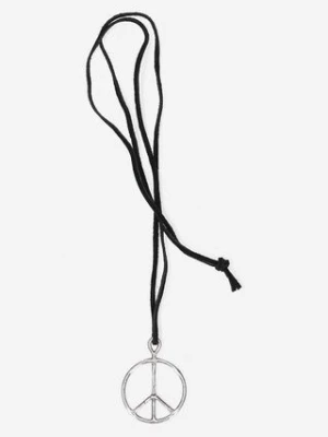 Needles naszyjnik Peace Pendant - Deer Cord LQ015.SILVER-Black