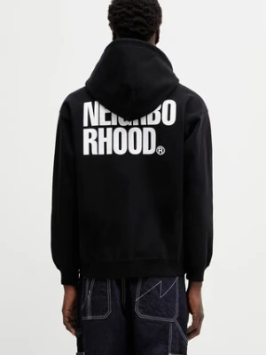NEIGHBORHOOD bluza bawełniana CLASSIC SWEAT ZIP HOODIE LS