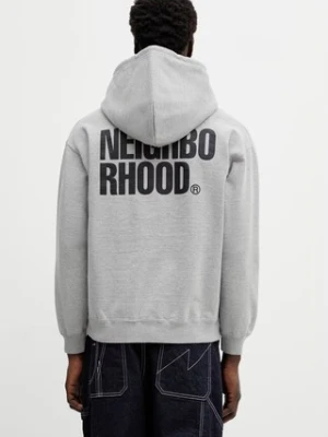 NEIGHBORHOOD bluza bawełniana CLASSIC SWEAT ZIP HOODIE LS