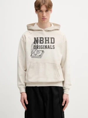 Neighborhood bluza z kapturem bawełniana męska