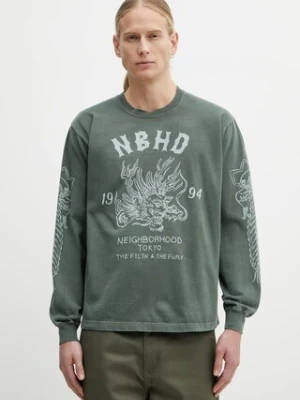 NEIGHBORHOOD longsleeve bawełniany NH . TEE LS-14