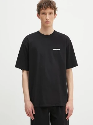 NEIGHBORHOOD t-shirt bawełniany Nh . Tee Ss-2 męski kolor czarny z nadrukiem 242PCNH.ST02