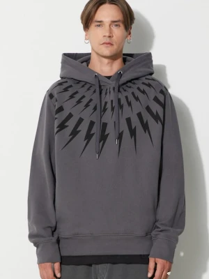 Neil Barett bluza bawełniana FAIRISLE THUNDERBOLT Neil Barrett