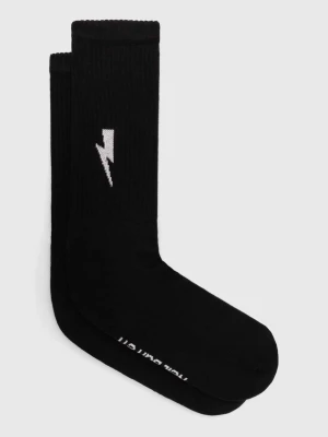 Neil Barrett Neil Barett skarpetki BOLT COTTON SKATE SOCKS