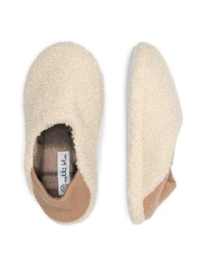 Nelli Blu Kapcie 19222B Écru