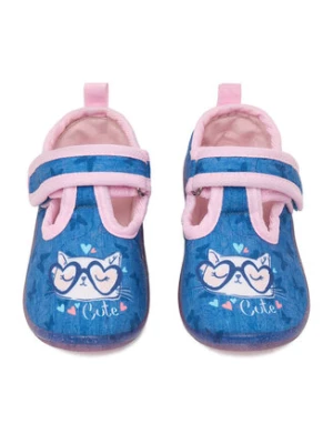 Nelli Blu Kapcie 24SSZ1150 Granatowy