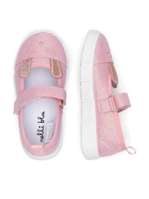 Nelli Blu Kapcie CF2414-1 Różowy