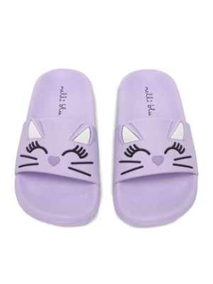 Nelli Blu Klapki P3040014K Fioletowy