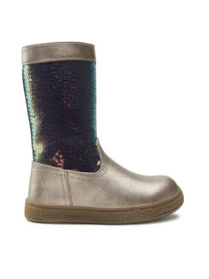 Nelli Blu Kozaki CM211224-12 Złoty