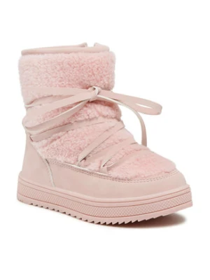 Nelli Blu Śniegowce CM220117-11 Różowy