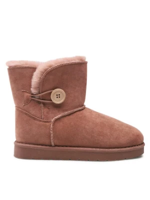 Nelli Blu Śniegowce CS123D Brązowy